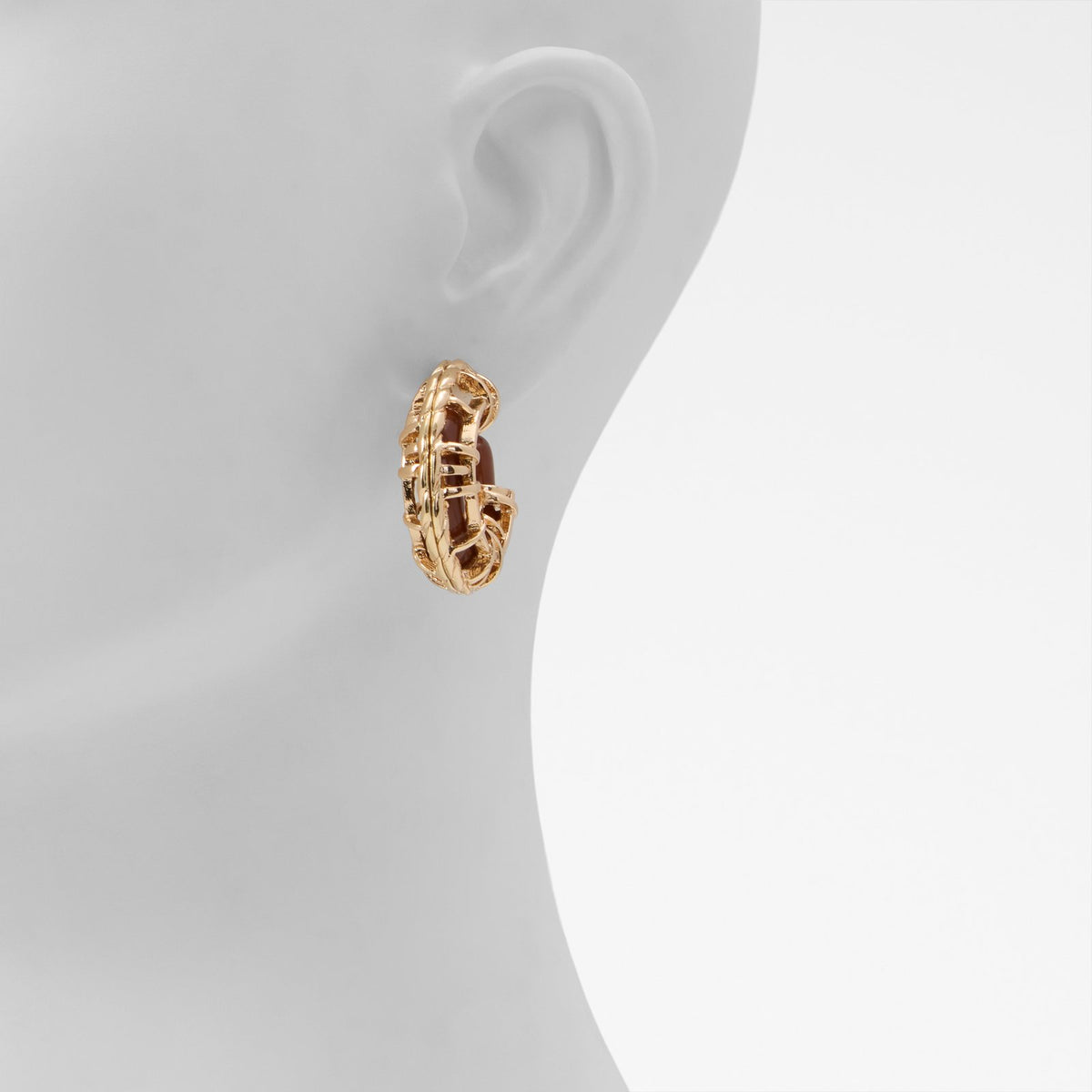 Cagedhoop - Brown - image 1